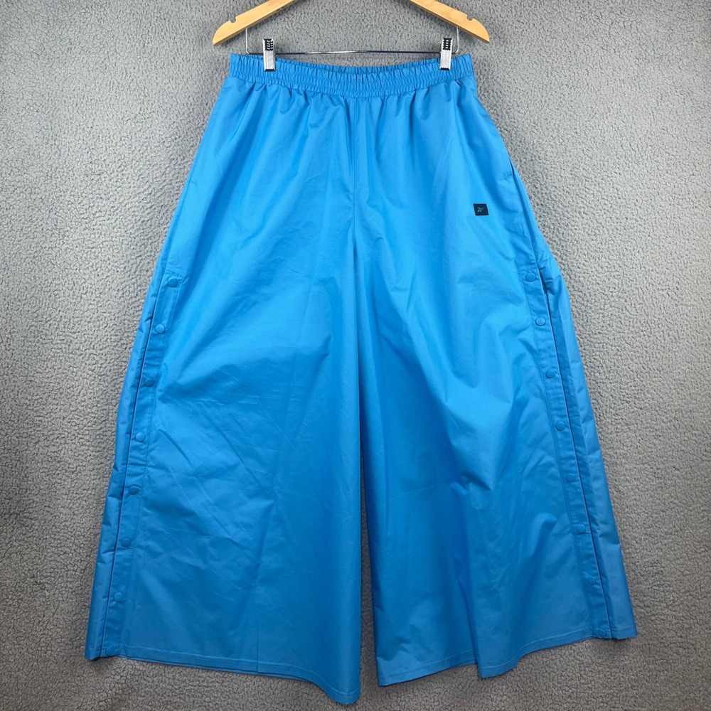 Reebok x Angel Reese Unapologetically Angel Snap Wide Leg Pants Blue Womens‎ l